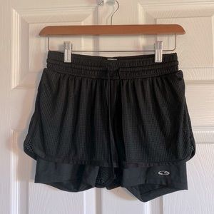 Women’s Running shorts - Spandex attached